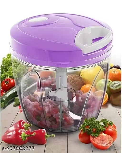XXL 1 Liter Big Size Kitchen Dori Handy Vegetable and Fruit Manual Chopper